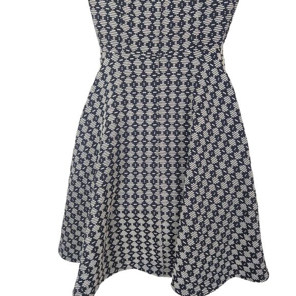Anthropologie Maeve Dress Womens Size 0 Black & White Fit And Flare - Picture 11 of 14